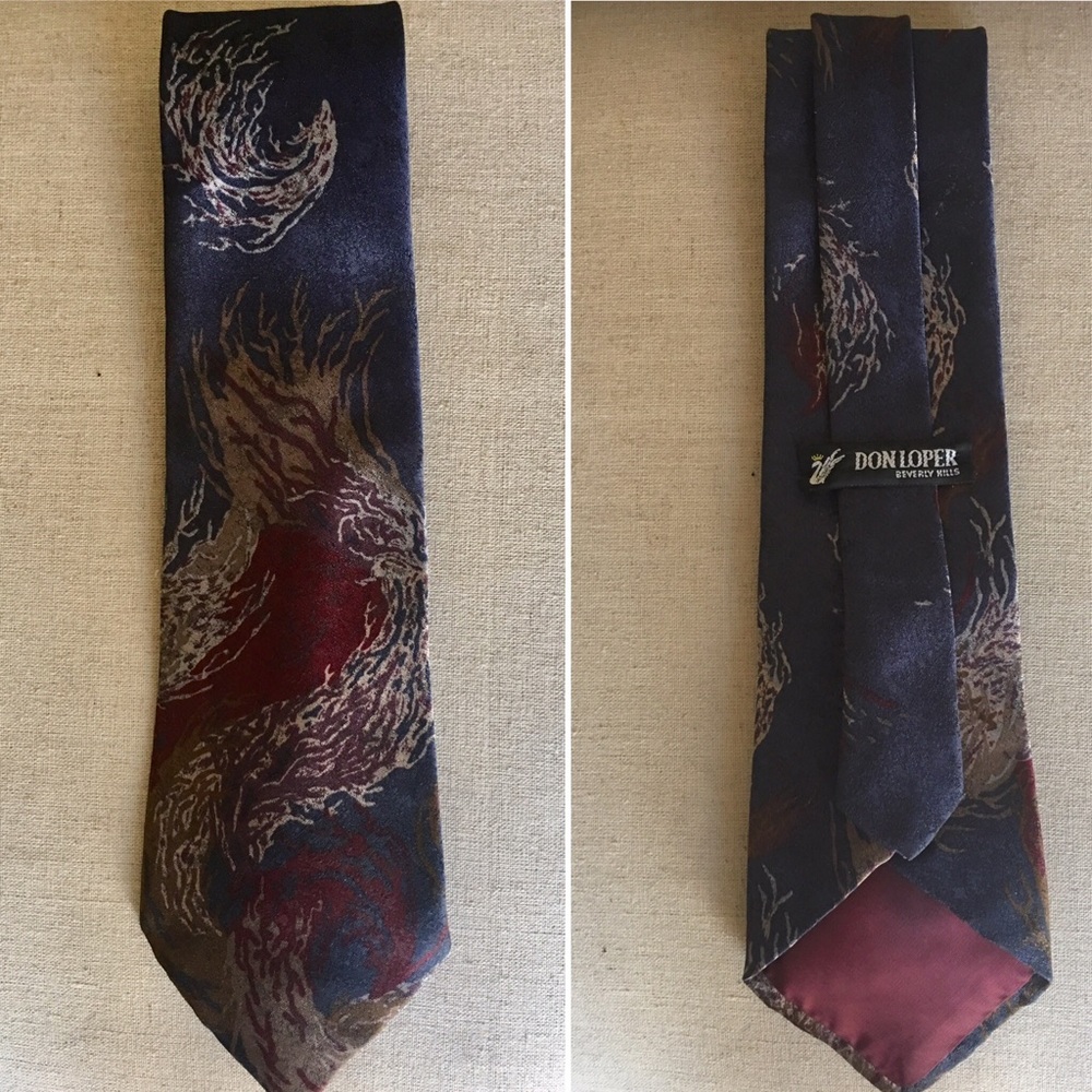 Vintage Don Loper Beverly Hills Necktie